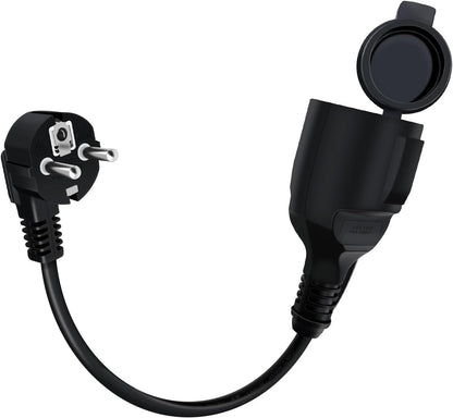 HuaLiSiJi HLSJ 007 90 Degree Schuko Extension Cable 16A 250V