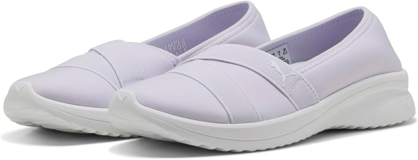 PUMA Women's Adelina 2 Flexible Ballet Sneaker Flat