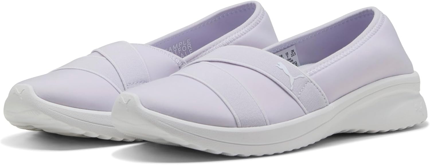 PUMA Women's Adelina 2 Flexible Ballet Sneaker Flat