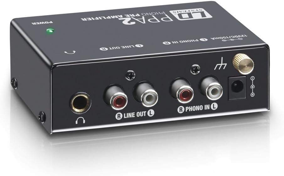 LD Systems PPA 2 Black Phono Preamplifier and Equalizer