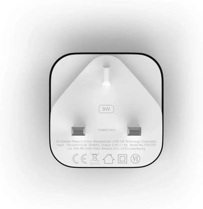 Amazon 9W PowerFast Original USB Charger for Kindle, Fire, Echo - Gomix Brands Outlet