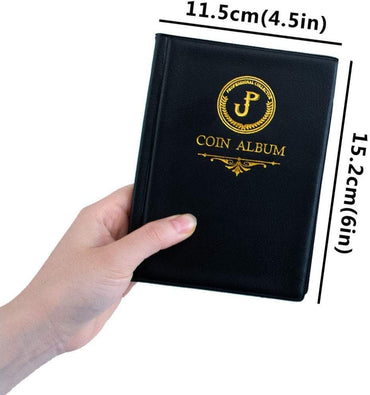 Uncle Paul 120-Pocket Compact Coin Album with PVC Pages