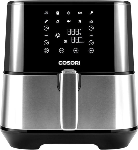 Cosori 5.8 Quart Hot Air Fryer with 11 Presets for Healthy Meals