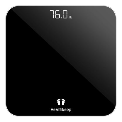 Healthkeep High-Precision Digital Bathroom Scale 400lb LED Display