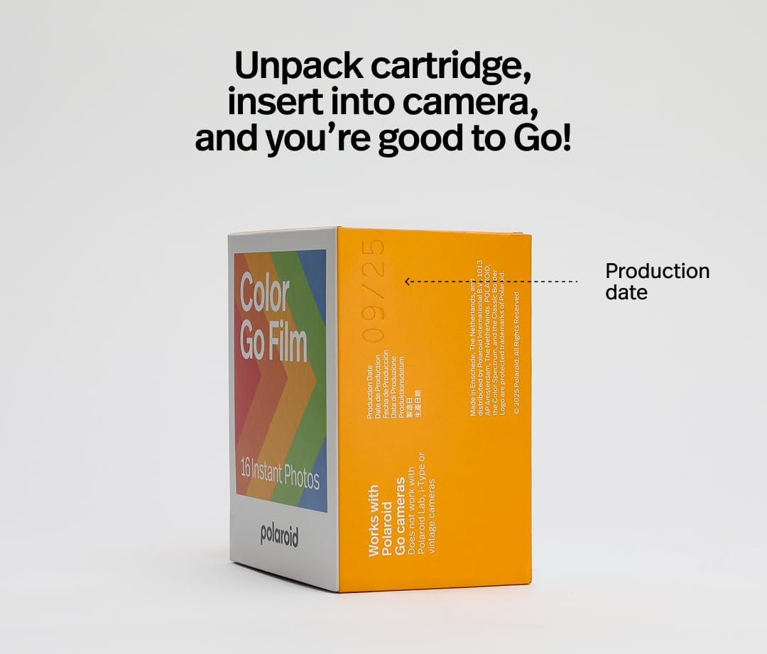 Polaroid 6212 Color Film for Polaroid Go