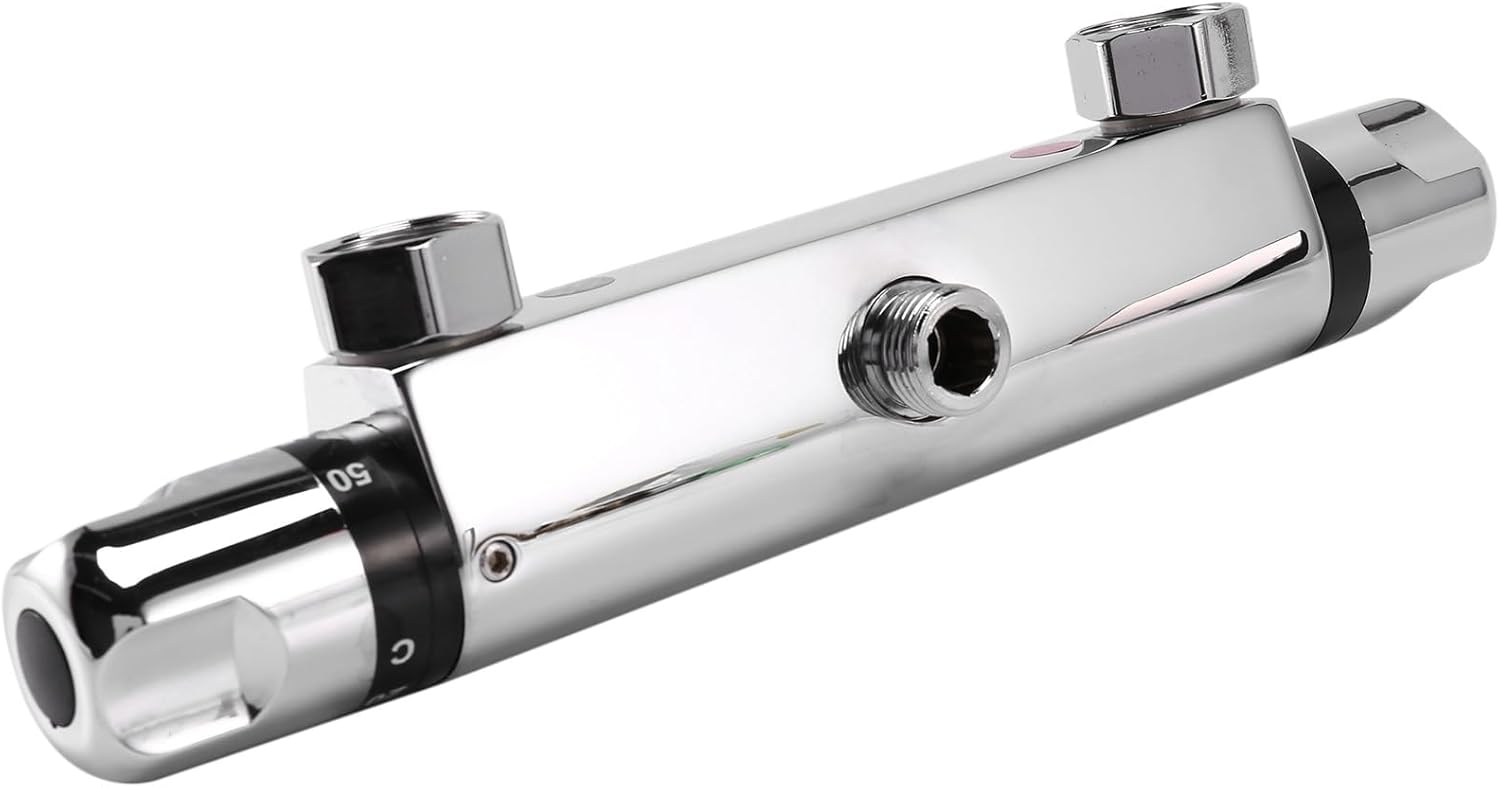 Sreuyong Thermostatic Bar Shower Mixer Valve with Anti-Scald Control