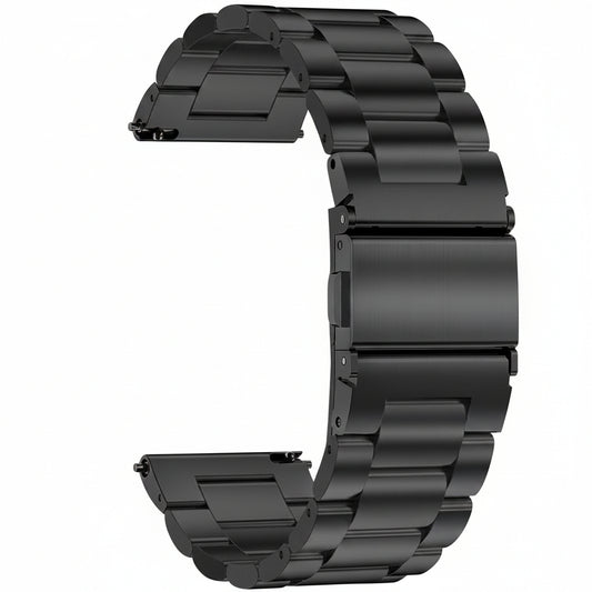 TStrap MB19-BK Stainless Steel Watch Band Black