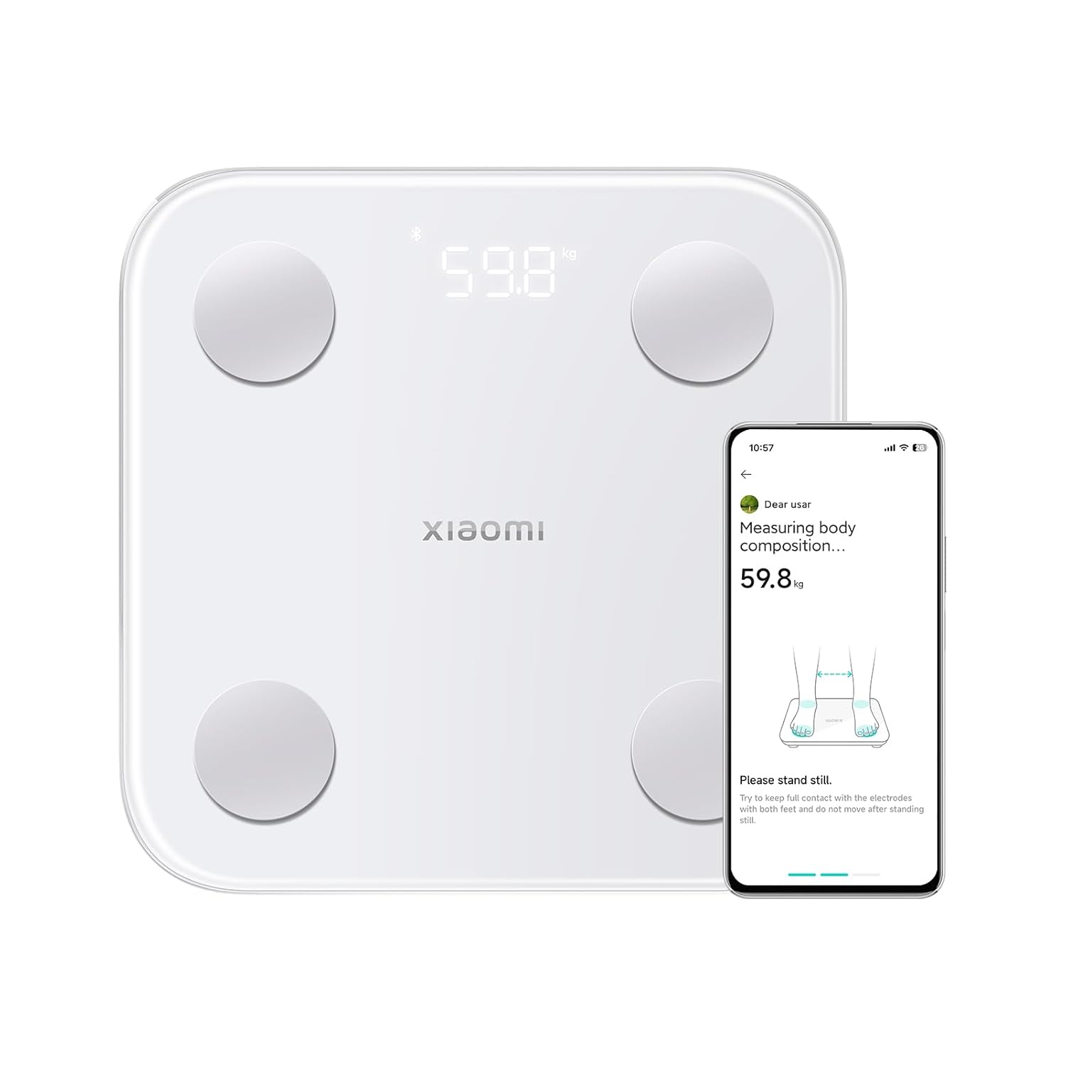 Xiaomi S400 Smart Body Scale with Dual Frequency, 25 Metrics
