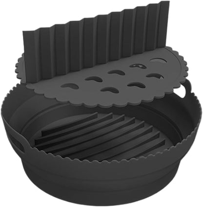 Silicone Air Fryer Liner Reusable Non‑Stick Heat‑Resistant