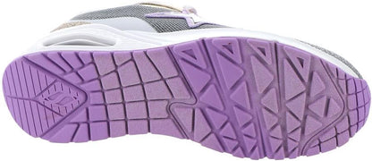 Skechers Girls Uno Starry Vibe Glitter Comfortable Lightweight Sneakers