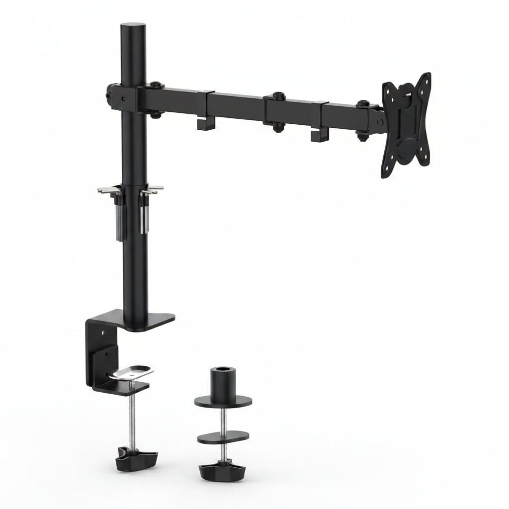 GRIFEMA GB2001-1 Single Monitor Arm for 13-32 Inch Screens Full Motion Adjustable