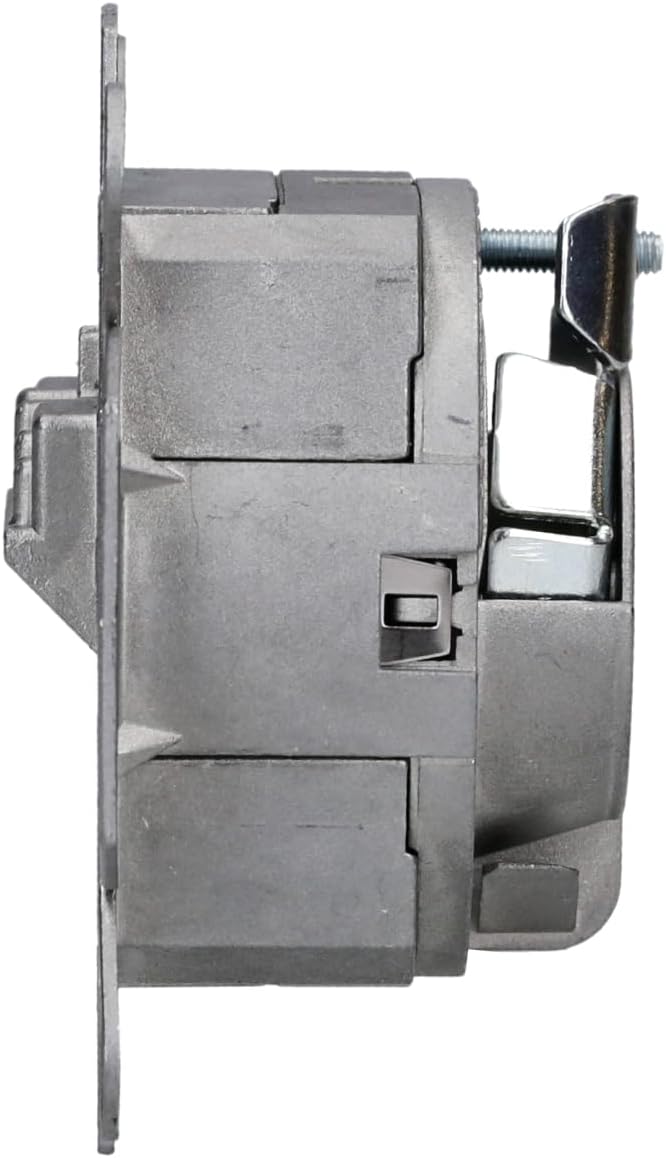 Rutenbeck 136104030 Cat6A 1‑Gang Network Junction Box – ISO‑8, No Cover