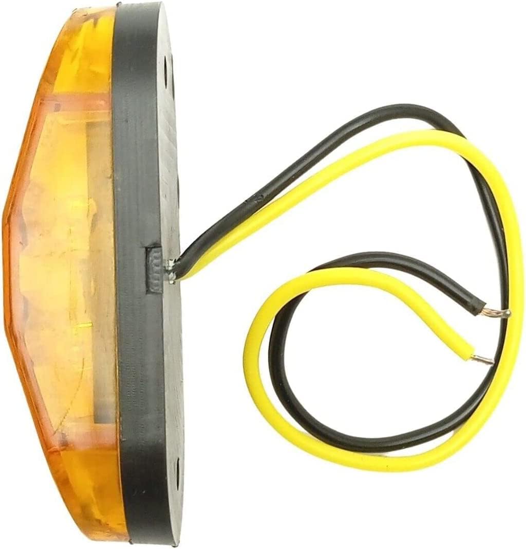 AUTOPLAN LED Marker Lights 24V Amber 10 Pcs