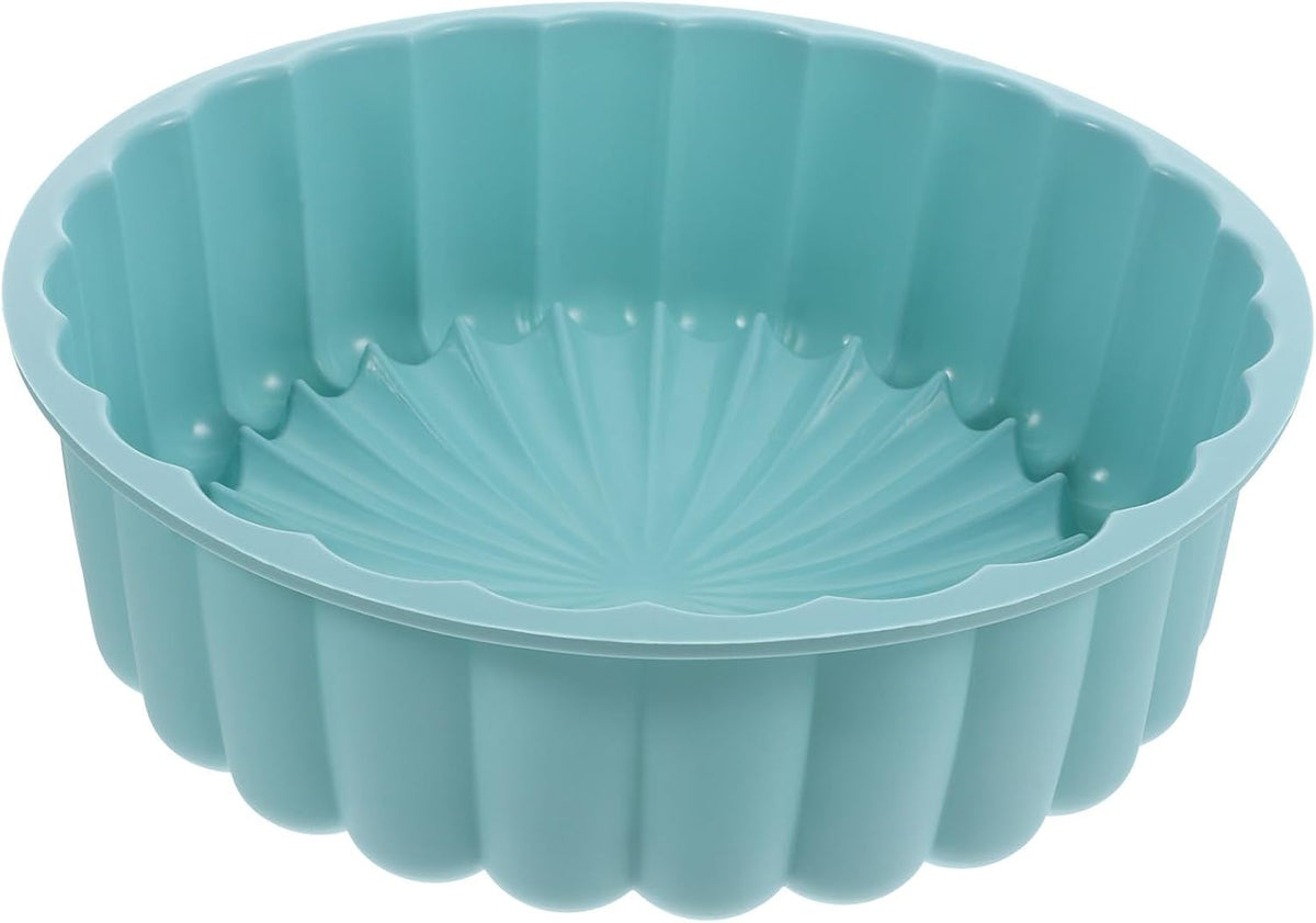 JOYOFREELY 11042LK200T Round Silicone Cake Baking Mold Sky-Blue