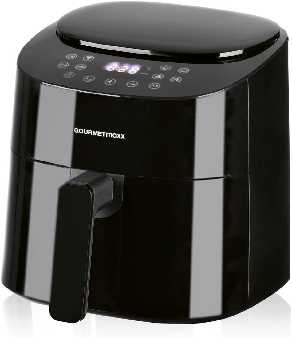GOURMETmaxx 4.5L 1400W Digital Hot Air Fryer with 8 Programs