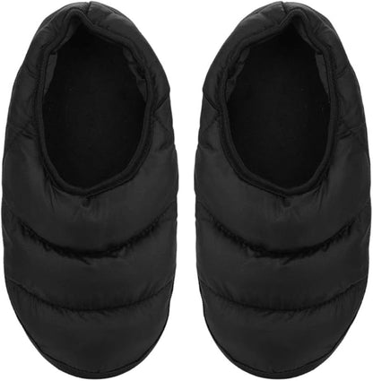 Winter Thicken Down-Filled Cozy Low-Top Indoor Thermal Anti-Slip Slippers