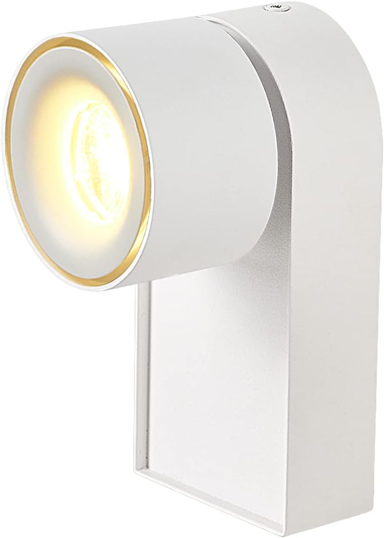Dr.lazy CBTH346 12W LED Wall Light 3000K Warm White Rotatable Indoor Sconce