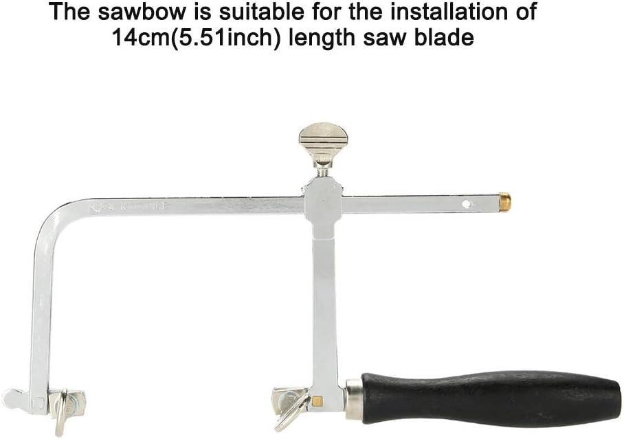 Jadpes Adjustable Hand Saw Bow Jadpesufp5qgth6w-01 Black