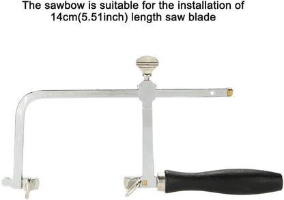 Jadpes Adjustable Hand Saw Bow Jadpesufp5qgth6w-01 Black