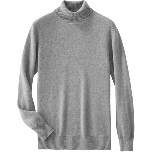 Yeuyyben Men's Thick Wool Winter Sweater – Warm Casual Pullover