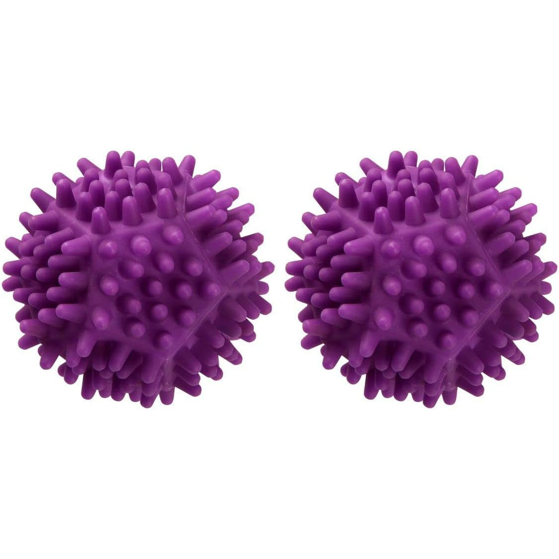 Fackelmann Dryer Balls: Soften Fabrics, Shorten Drying Time, Berry - 2pk