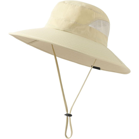 SENWAI UPF 50+ Wide Brim Quick-Dry Fishing Bucket Hat