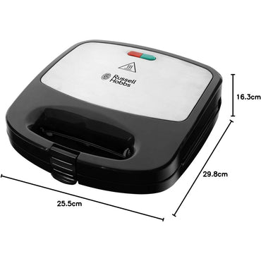 Russell Hobbs 3-in-1 Sandwich Toaster with Waffle & Grill Plates