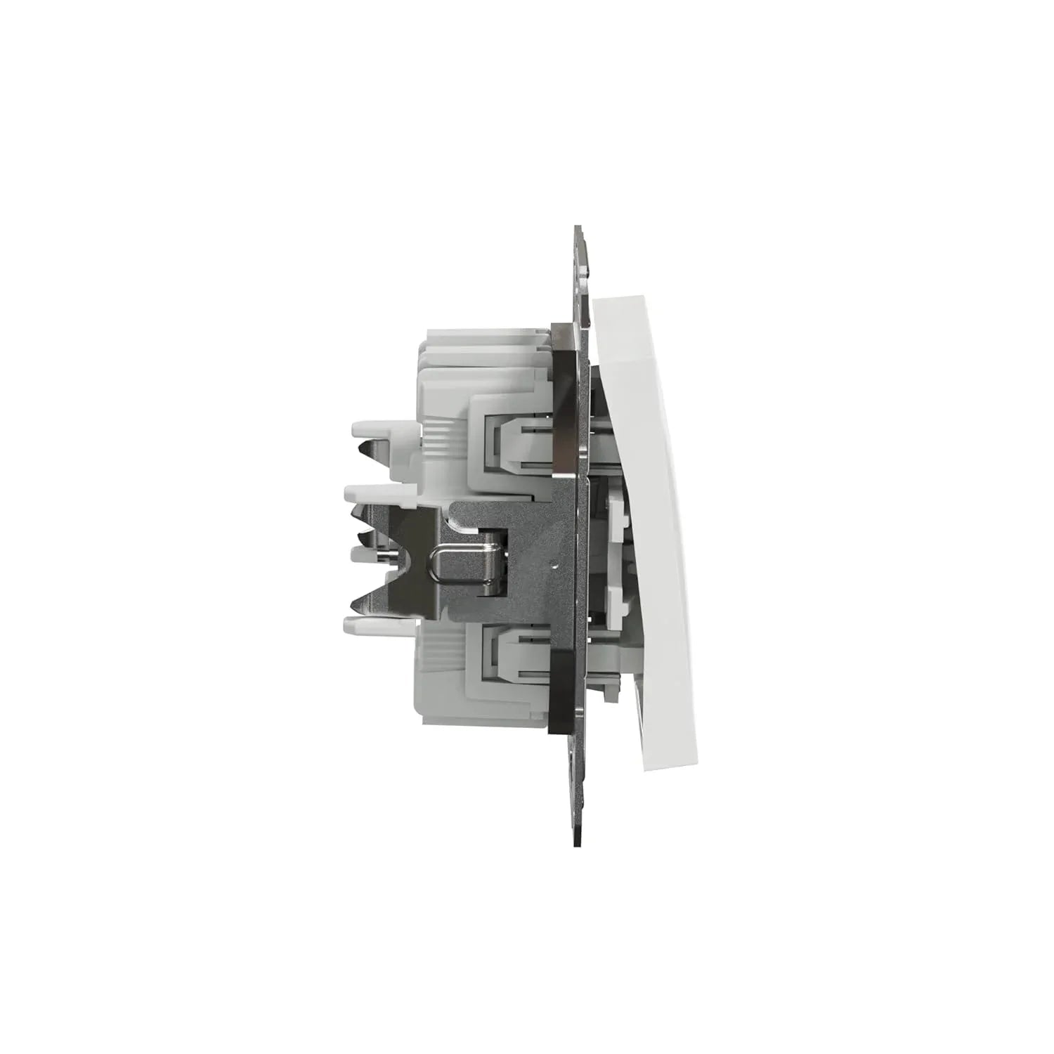 Schneider Electric Asfora White Flush-Mounted Toggle Switch 1-Pole 10A 250V - Gomix Brands Outlet