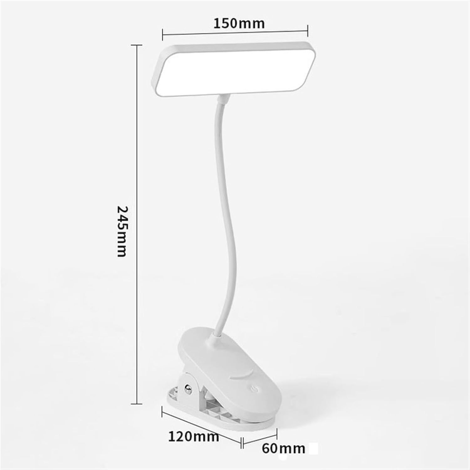 Adjustable Eye‑Protection LED Desk Lamp with USB Charger