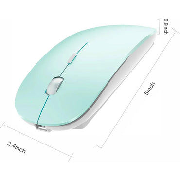 PEIBO Dual-Mode Bluetooth Wireless Mouse with USB‑C Adapter - Gomix Brands Outlet