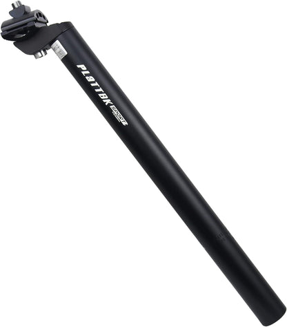 PLATTBK 350mm Aluminum Alloy Bike Seat Post – Multi-Size Black