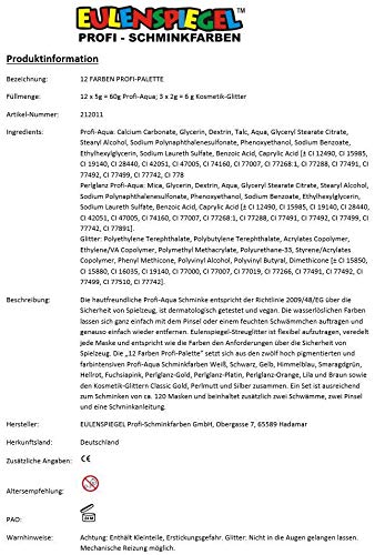 Vibrant 12‑Colour Pro Makeup Palette for Kids Carnival