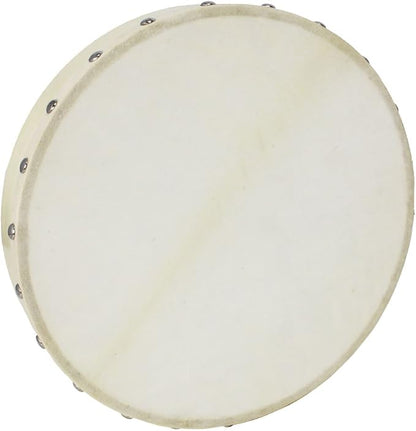 A-Star 10 Inch Handheld Pre-Tuned Hand Drum Natural Skin