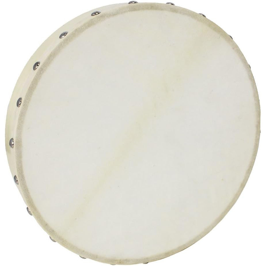 A-Star 10 Inch Handheld Pre-Tuned Hand Drum Natural Skin