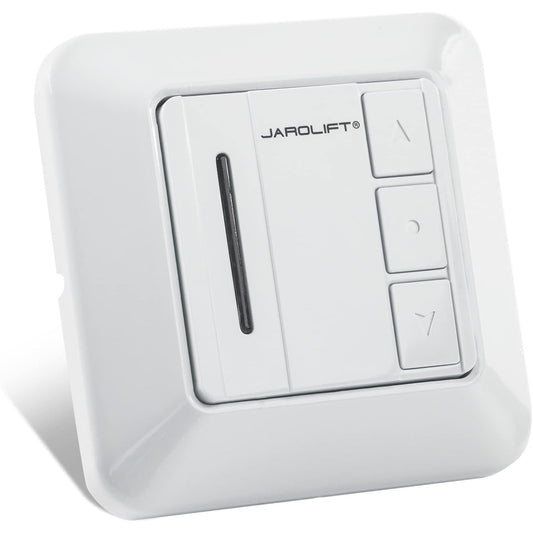 jarolift 1-Channel TDRC-01W Wireless Wall Switch for TDEF Motors 433.92MHz