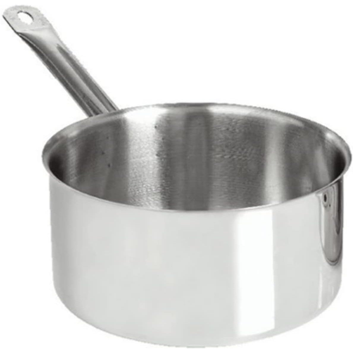 20cm Stainless Steel Casserole with Triple Bottom, Induction Compatible