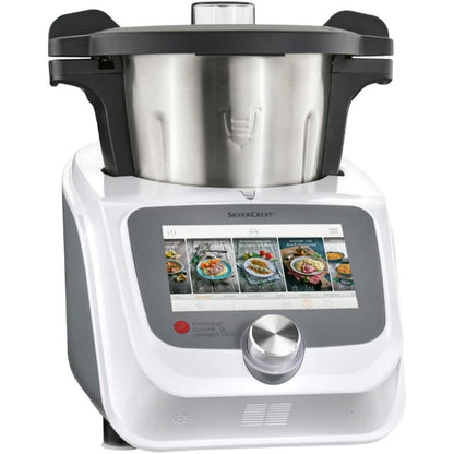 Silvercrest Monsieur Cuisine Connect Trend SKMC 1200 F6 Food Processor with 7-Inch Screen