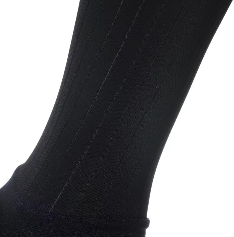 BMAMBAS Aero Knee-High Cycling Socks – Black, 5-9 Size