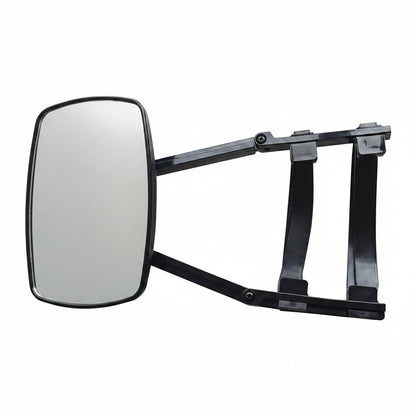 ANTWAX Door Mirror Wing Set Electric Adjustable Towing Mirror Universal Clamp-On Extension for Most Trucks Caravans Cars
