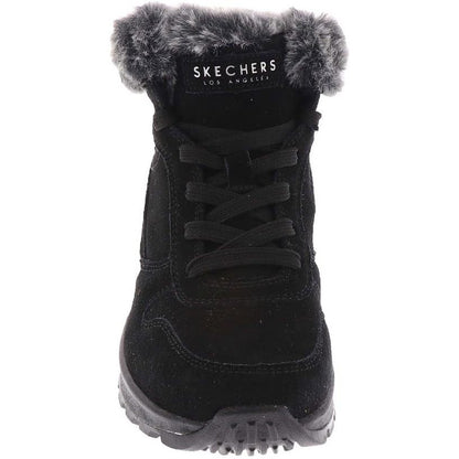 Skechers Women's Uno Rugged Suede Faux Fur Winter Sneaker