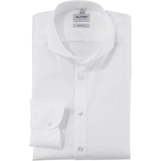 Olymp Level Five Men's Body Fit Business Shirt – Wrinkle‑Resistant Cotton