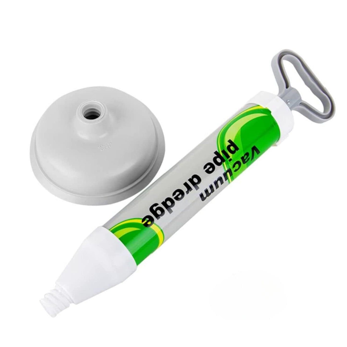 Oui Mama High-Pressure Toilet Plunger with Heavy-Duty Drain Blaster