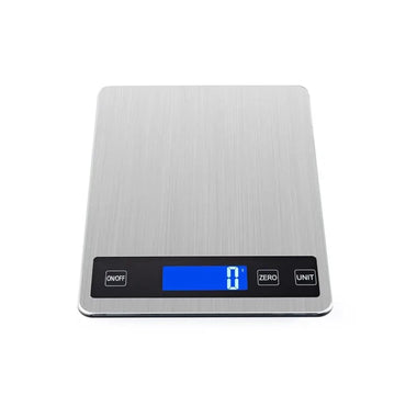 YAKELE Stainless Steel 5kg Digital Kitchen Scale with Multi-Unit Display