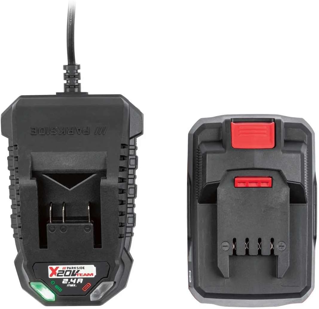 Parkside 20V Brushless Cordless Drill with LED Light