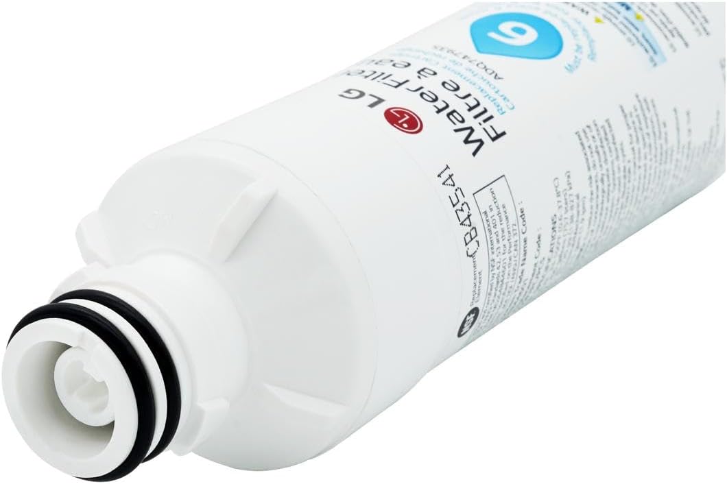 LG LT1000P 200‑Gallon NSF‑Certified Refrigerator Water Filter – White