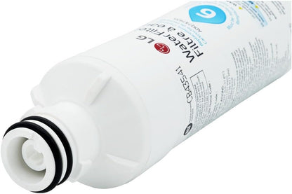 LG LT1000P 200‑Gallon NSF‑Certified Refrigerator Water Filter – White