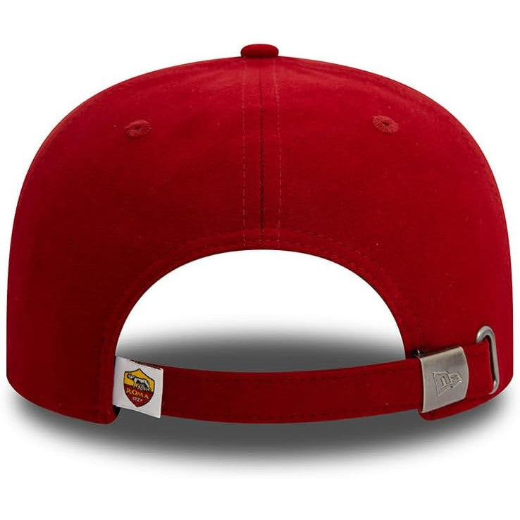 AS Roma Unisex Black Suede 9FIFTY Low Profile Baseball Cap