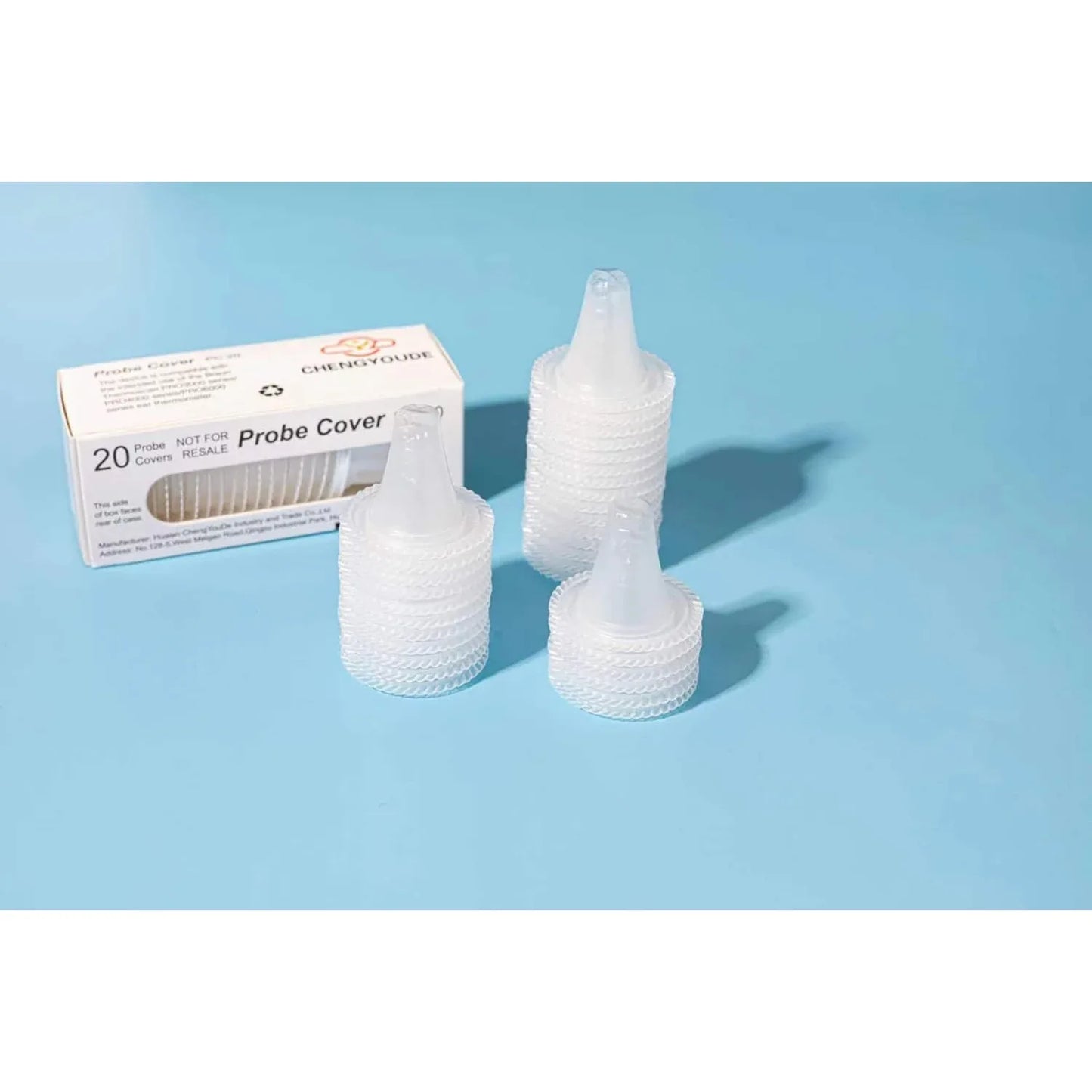 CHENGYOUDE Disposable Ear Thermometer Probe Covers for Braun pack of 20 - Gomix Brands Outlet