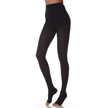 Scudotex K2 Microfibre Compression Panty Open Toe Black Size 4