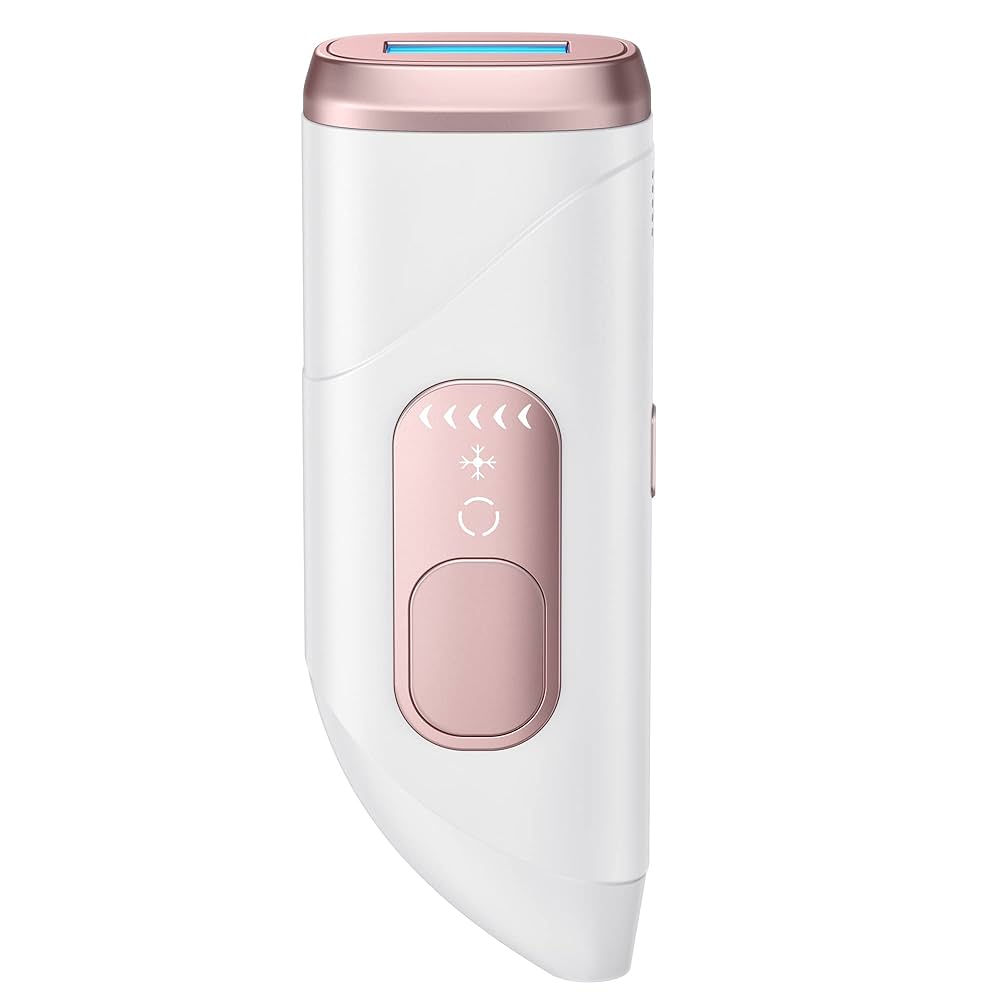 AMINZER Advanced IPL Hair Removal Device with Double Ice Cooling